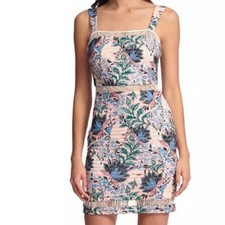 Guess Floral Dress - Pink and Blue Size XL