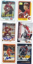 Tommy Albelin Signed Hockey Card Calgary 1997 UD