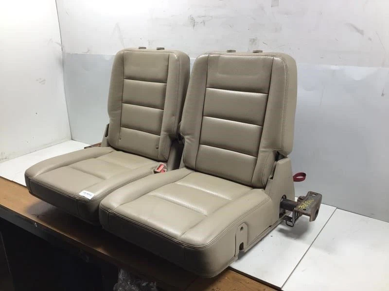 Ford Freestyle 2005 tercera fila asiento lateral izquierdo y derecho cuero guijarro OEM+ Foto 2 de 4