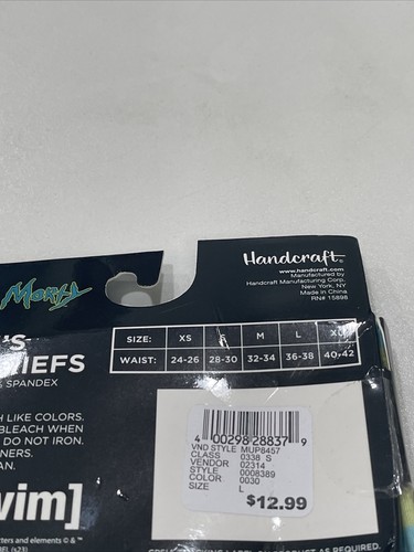 Handcraft Mens Boxer Briefs Rick And Morty Green & Blue Size L - Picture 2 of 3