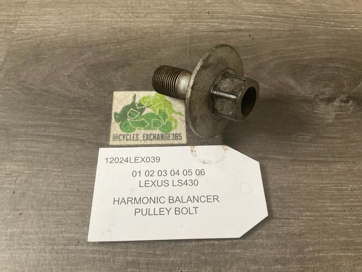 01 02 03 04 05 06 LEXUS LS430 HARMONIC BALANCER PULLEY BOLT