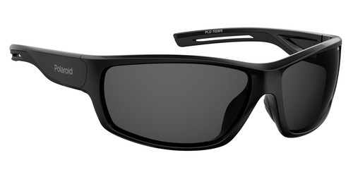 Occhiali da Sole POLAROID PLD 7029/S 807 BLACK 68/15/125 Unisex - Foto 2 di 4