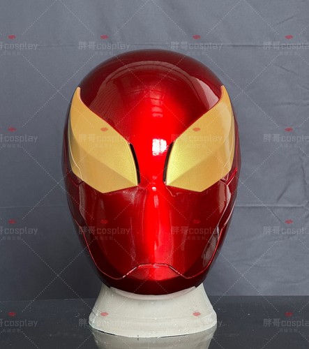 Anime Spider FRP Helmet LED Eye Mask Wearable Cosplay Headgear
