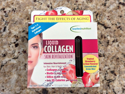 AppliedNutrition Liquid Collagen Skin Revitalization Strawberry + Kiwi exp:03/26