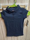 Toddler & Girls Dockers Uniform Navy Polo Shirts Size 4