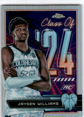 2022-23 Topps Chrome Overtime Elite #CO-27 Jayden Williams OTE Class of...
