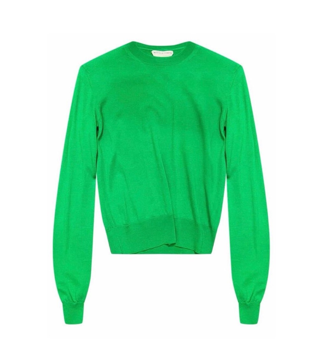 original Bottega Veneta pre fall 2021 sweater green wool size S