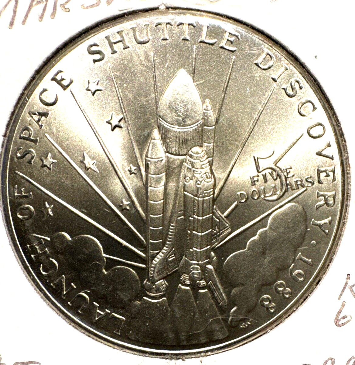 Marshall Islands 1988 5 dollars KM 6 BU US Space Shuttle | eBay