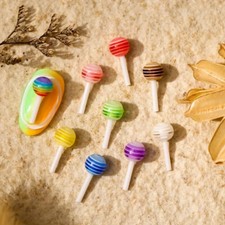 Dollhouse Lollipops 1/12 Scale 12 Cute Little Lollipops 6MM
