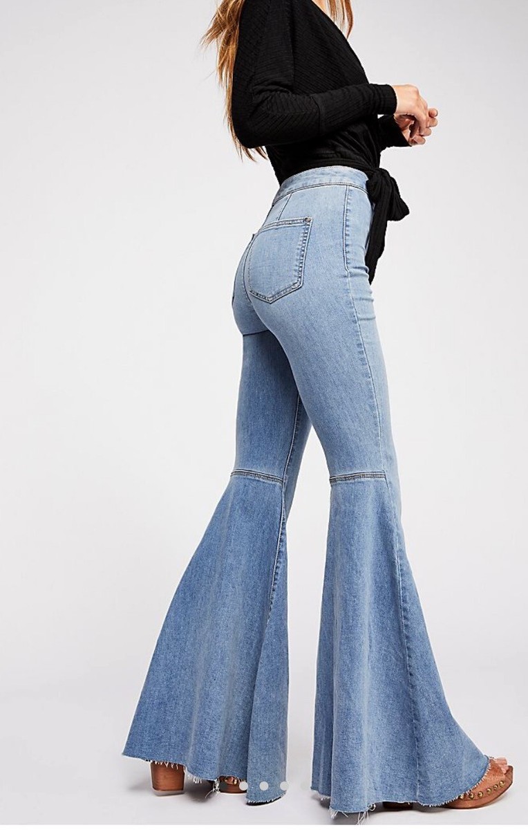 Free People High Waisted Flare Jeans New Women's Free People
