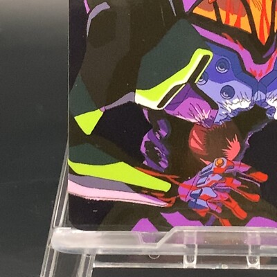 EVA-01 EVA Neon Genesis Evangelion Cards 1996 Bandai Sega Japanese