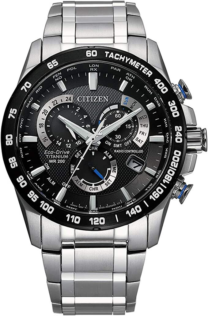 Citizen CB5908-57E Eco-Drive Titanium Atomic Chronograph