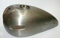 Aespar Es Ariel WNG 350Cc Kraftstofftank Front, Stahl, Rohes Metall, Bare Metal