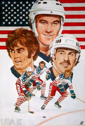 (6) Canada Cup 1976 Hockey Original 20x30 Poster Set Canada, USSR, USA + Sealed - Picture 4 of 7