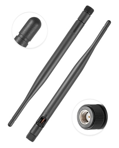 2PCS 4G LTE Antenne Cellulaire 5dBi RP-SMA Mâle Antenne Compatible avec 4G LT... - Photo 4/6