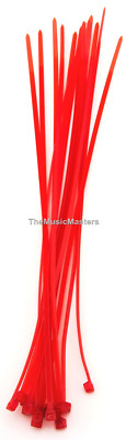 200 Black 9 inch Wire Cable Zip Ties Nylon Tie Wraps 40lb