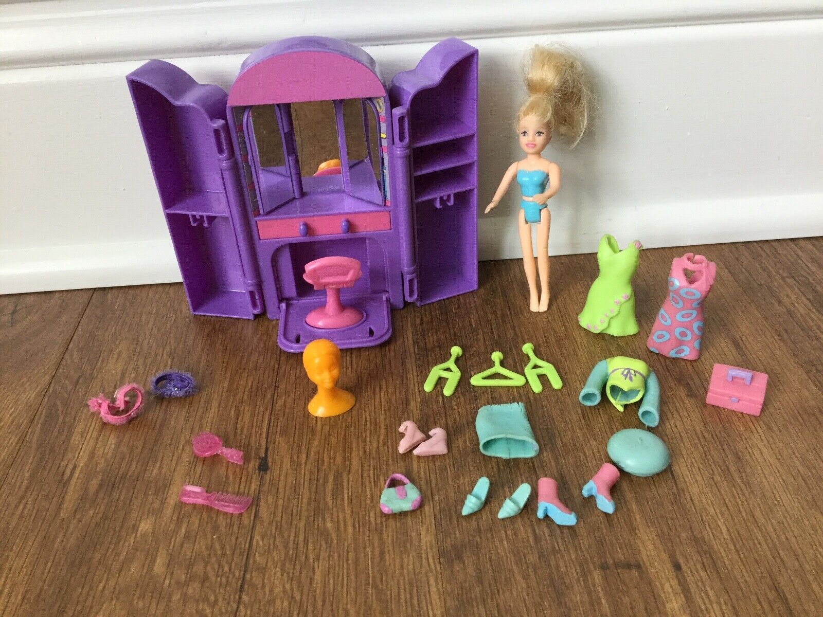 Doll Polly Pocket The Room Of Games And Her Accessories