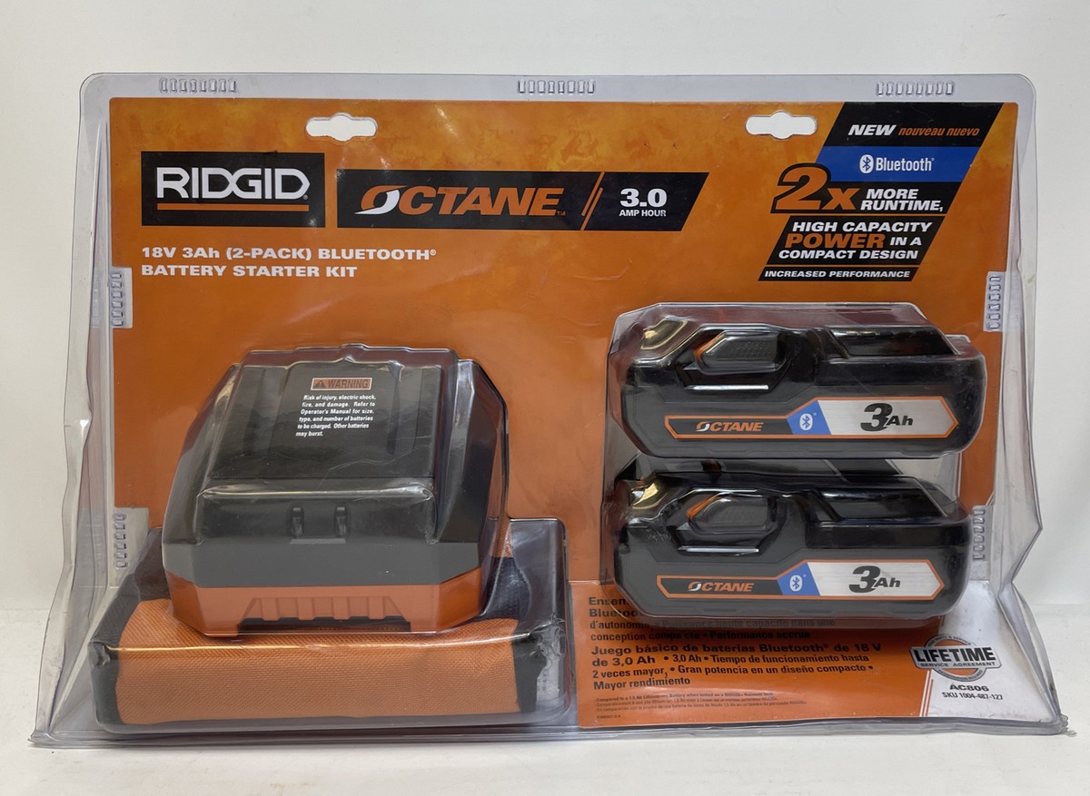 18-Volt OCTANE Bluetooth 6.0 Ah Battery 18-Volt OCTANE Bluetooth 6.0 Ah Battery