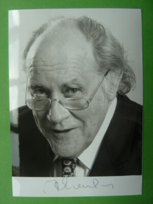 August Everding   1999 - Autogrammfoto (Regisseur)
