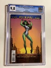 Fall Of The Hulks The Savage She-hulks 3 Cgc 9.8 J Scott Campbell Variant 2010
