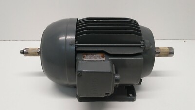NEW OLD STOCK! AEG 220/380V 12.7/7.3A 1400RPM 44IP DUAL SHAFT MOTOR AM-100-LT-4
