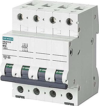 Interruttore Magnetotermico Icu 6ka 4p 4 M 25a SIEMENS 5SL64257BB