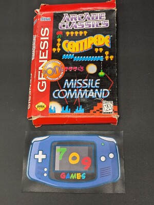 Arcade Classics (Sega Genesis, 1996) CIB COMPLETE