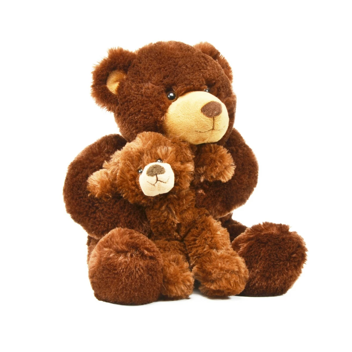 Unipak Jolie Mom And Baby Brown Bear 18 Inch Animal Plush NEW IN