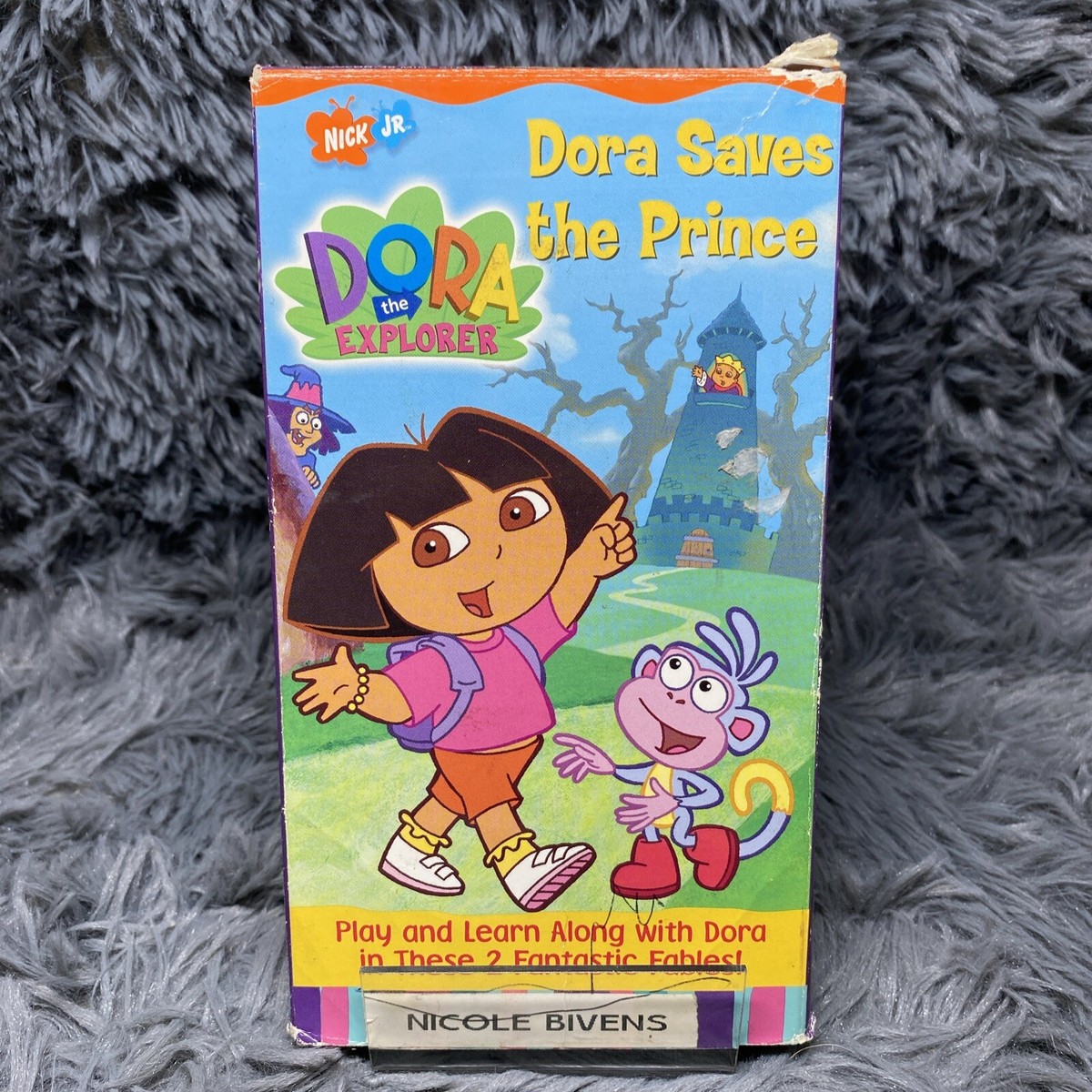 Dora the Explorer, Dora Saves the Prince VHS 2002 Nickelodeon Nick