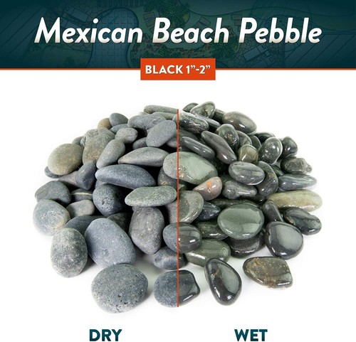 20 Lbs. Mexican Beach Pebbles Smooth Stones Hand Picked Landscape & Garden - 第 5/24 張圖片