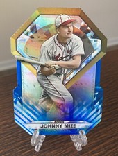 2022 Update Diamond Greats Die Cut BLUE SP INSERT #DGDC-75 Johnny Mize HOF