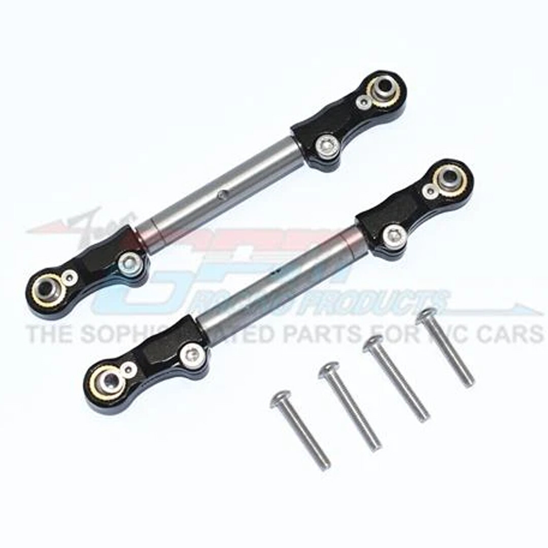 NEW GPM Alum+Steel Adj. FR Steering Tie Rod 6Pcs BLK Maxx FREE US