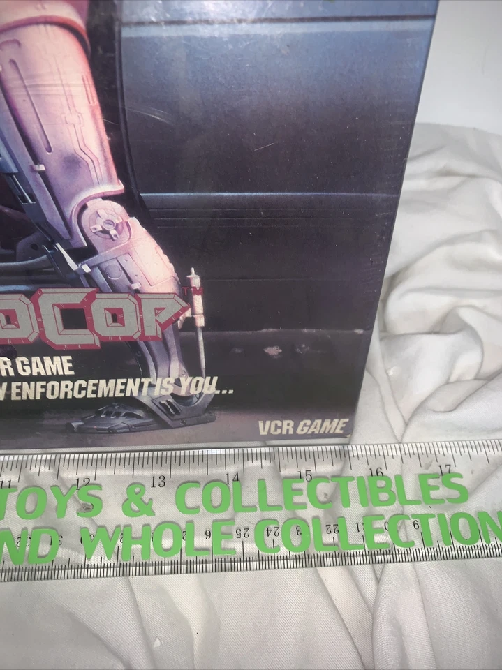 Robocop Movie Footage VCR Board Game Spinnaker 1987 Vintage FACTORY SEALED 🔥 - Image 4 of 4