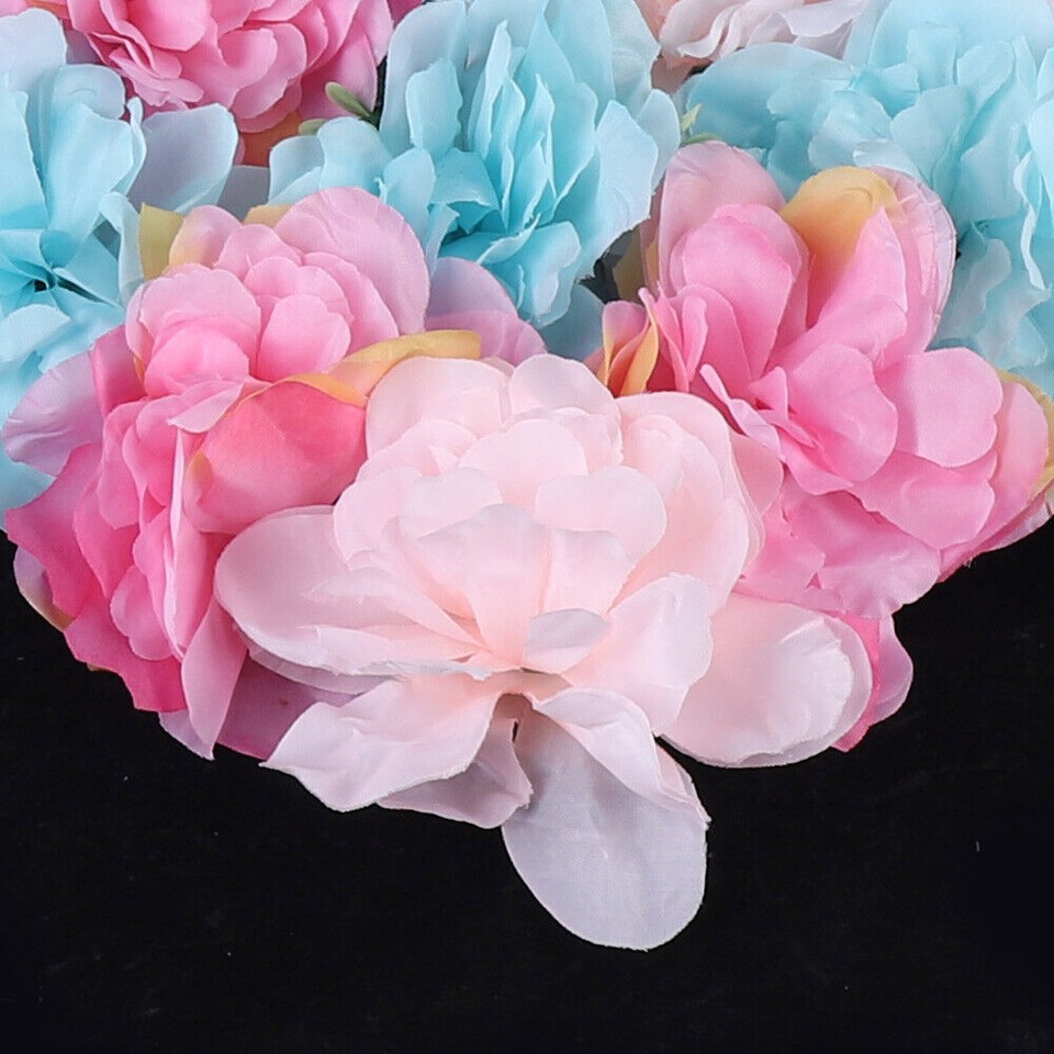 12Pcs Wedding Artificial Flower Wall Panel Hydrangea Rose Panel Party