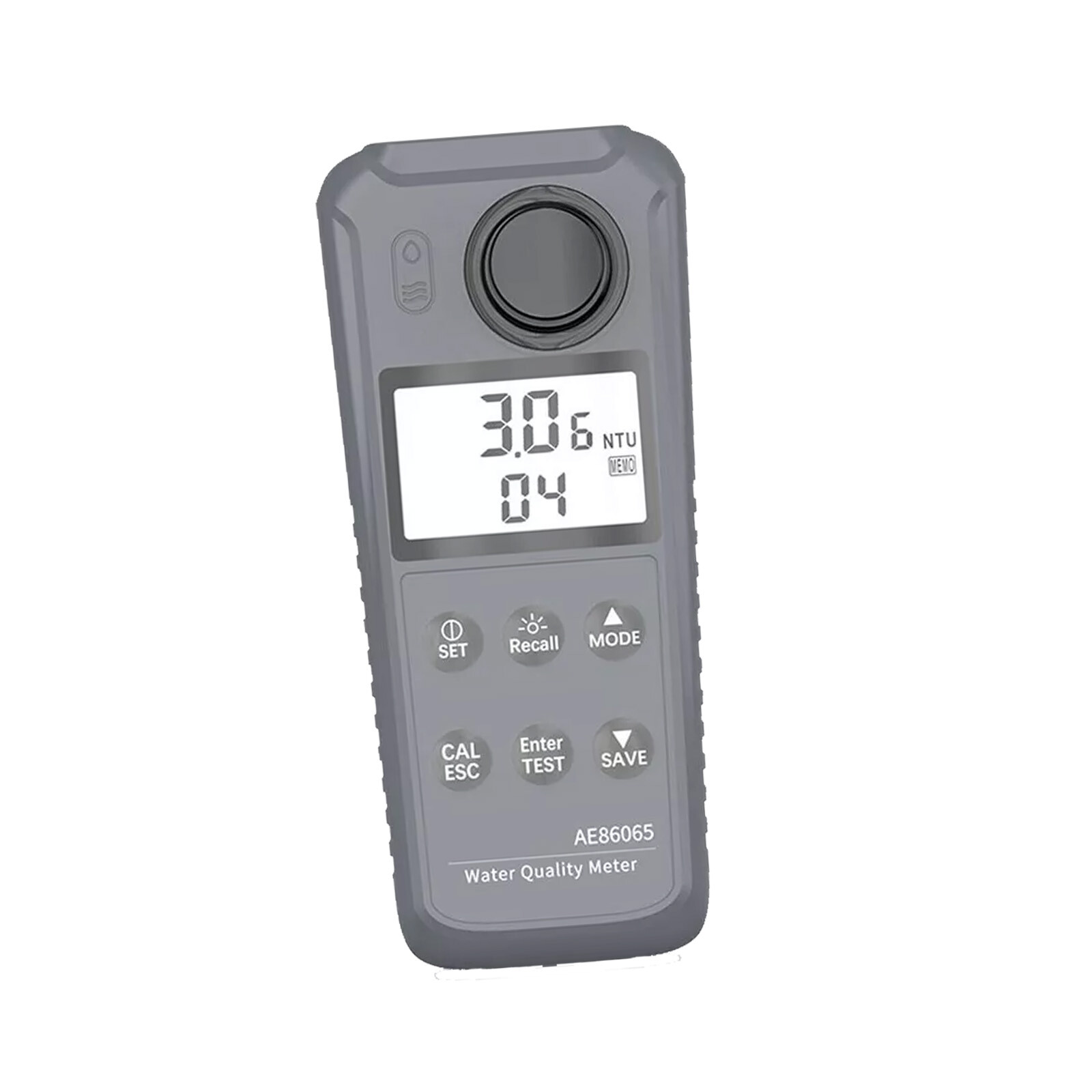 Turbidímetro Portátil Medidor de Turbidez Digital Probador Rango 0.00~1000NTULU