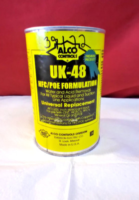 Emerson / Alco Uk-48 Filter-Drier Core HFC/POE Formulation, Universal ...