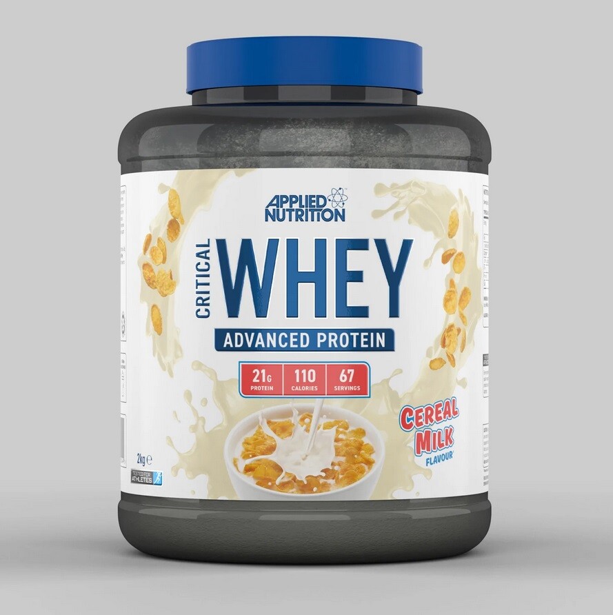 (24,95 евро/кг) Сывороточный протеин Applied Nutrition Critical Whey Protein в дозе 2000 г Eiweiss EAA