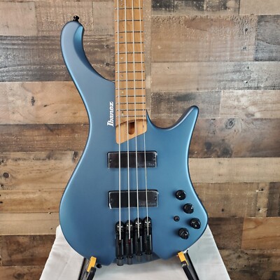 Ibanez Headless EHB1000, Arctic Ocean Matte, Free Ship, Gig Bag, 095