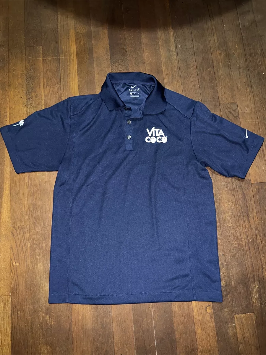navy blue dri fit polo shirt