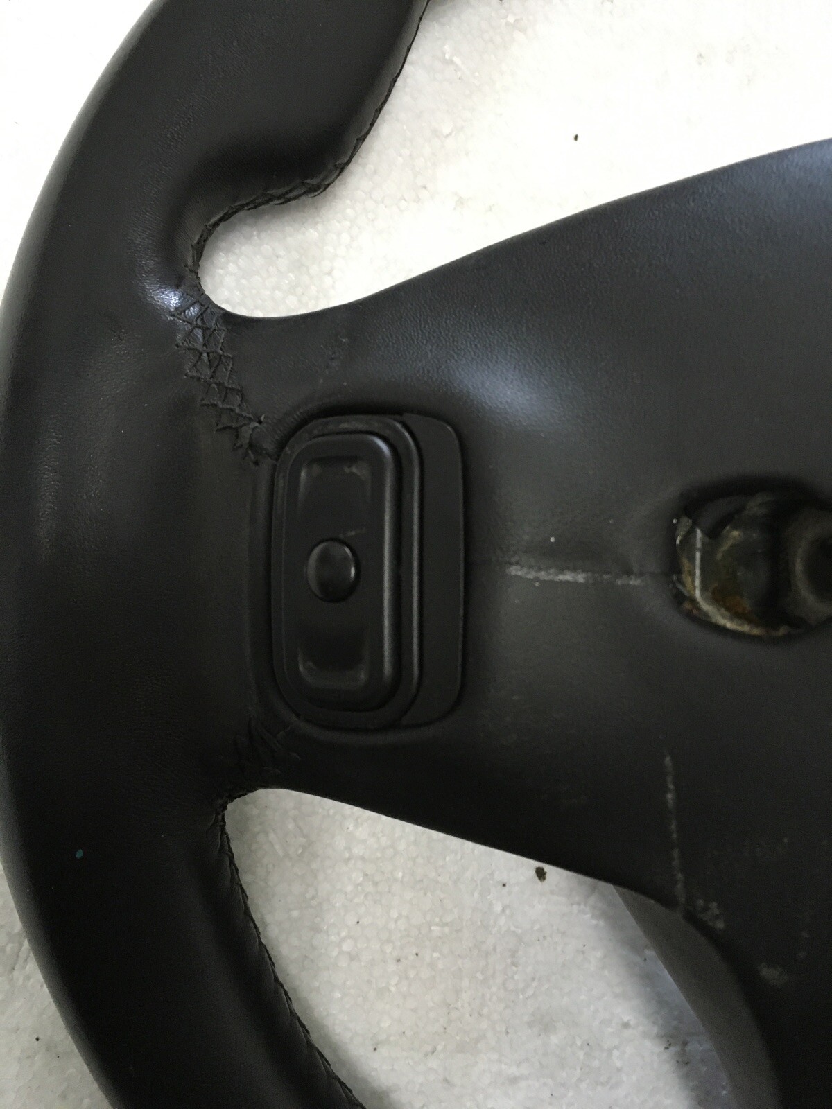 2014 Maserati Ghibli M157 OEM Black Leather Steering Wheel 06700116660