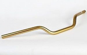 gold bike handlebars