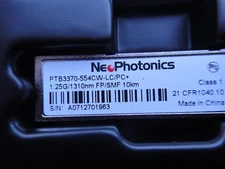 NeoPhotonics PTB3370-554CW-LC/PC 1310nm Lot of 10