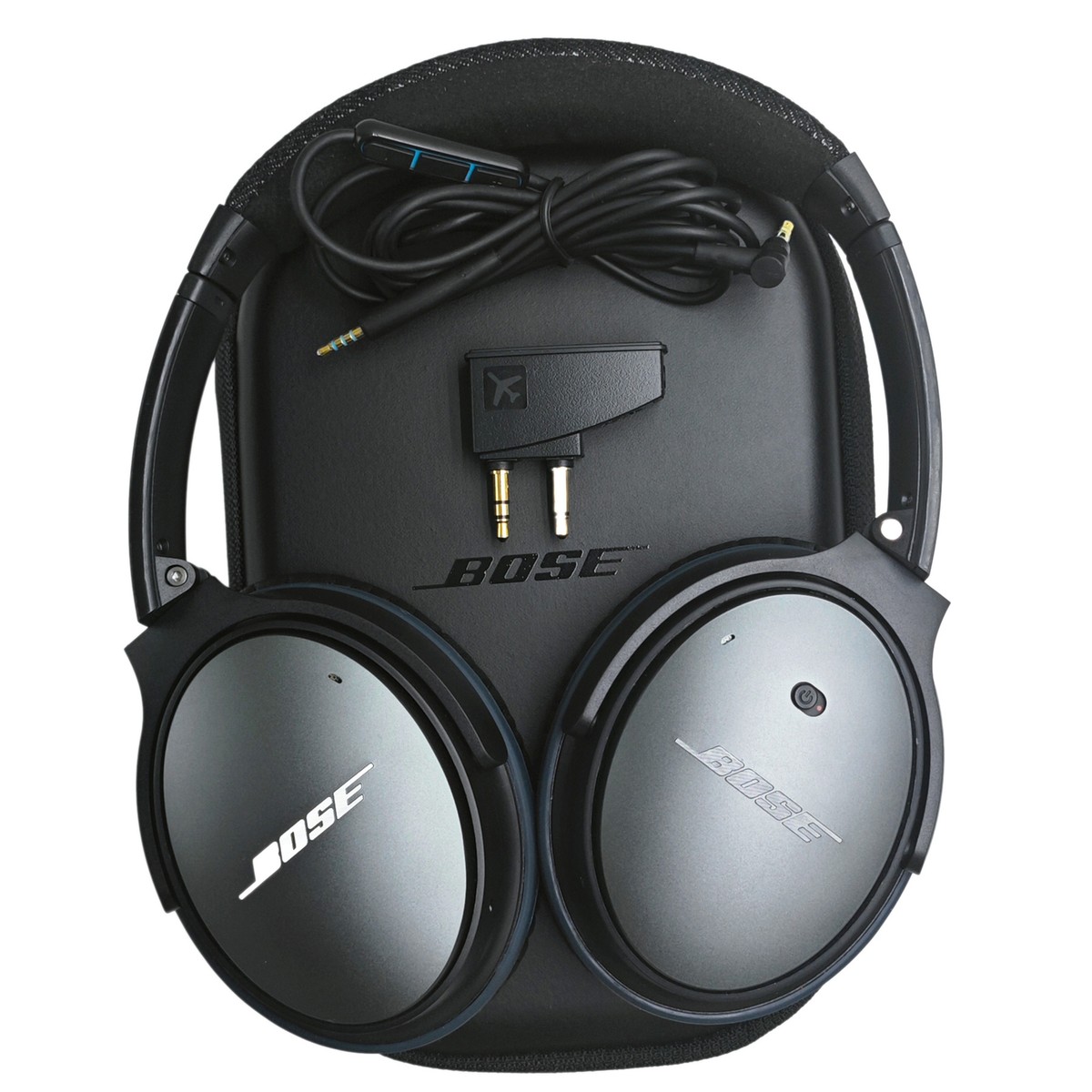Bose Quiet Comfort headphones 美品 Bose QuietComfort Kabellose Kopfhörer mit Mikrofon und Noise