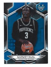 /150 Blue Refractor 2023-24 Bowman University Best Garwey Dual #73 Basketball