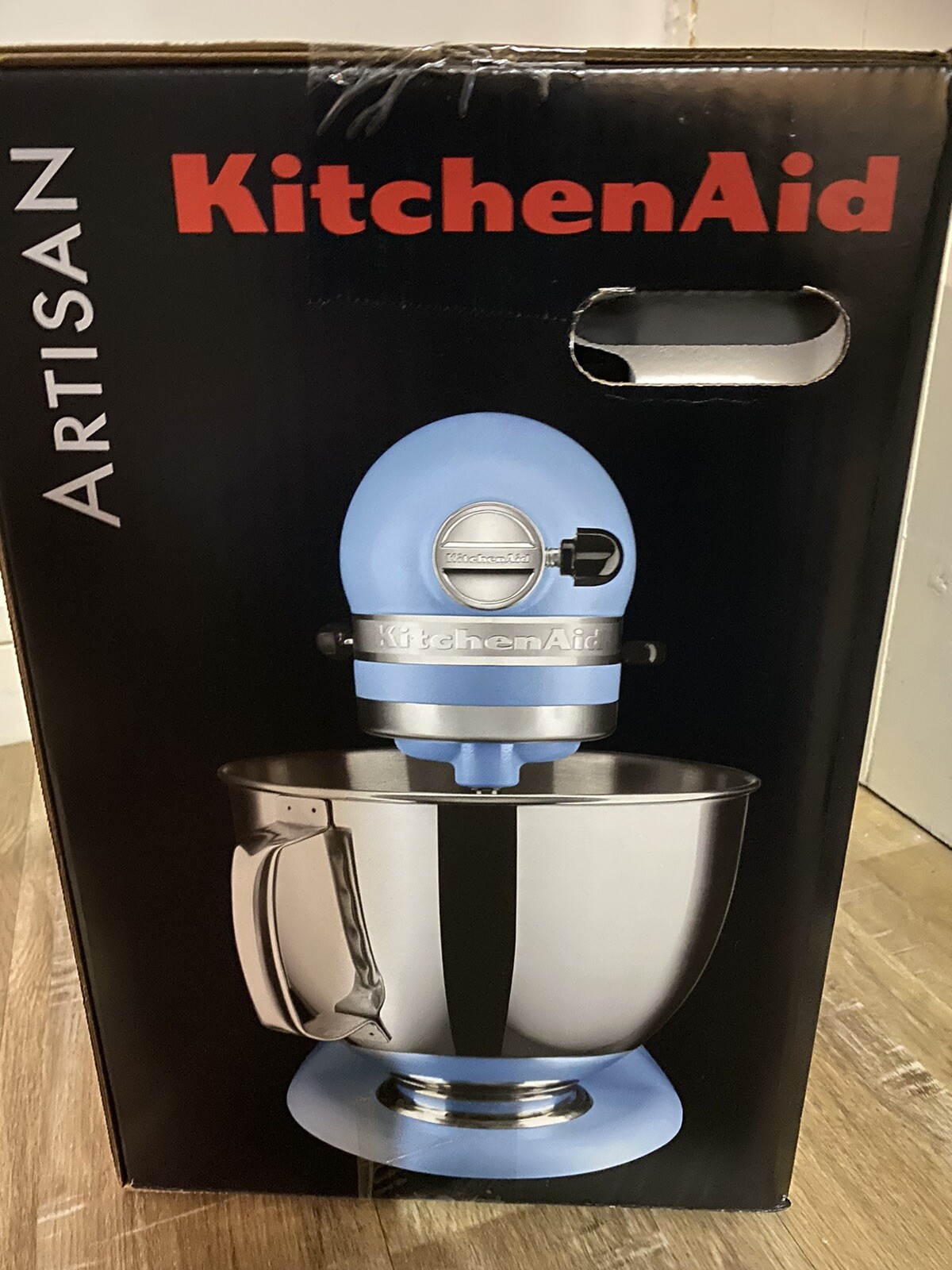 KitchenAid 4.8L Artisan Stand Mixer 5KSM175PS Velvet Blue New & Sealed 5413184121877 eBay