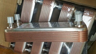 #ad #ad LOT of 2 Wort Chiller 14 Plate Heat Exchanger Home Brew 1 2quot; barbed 304ss $24.95