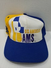 NFL Los Angeles Rams VINTAGE 90's 80's ULTRA RARE LAYER Snapback Hat NWOT RARE