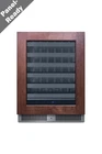 Summit SDHW2442PNR 24"W 33 Bottle Capacity Panel Ready Built-In / - Panel Ready