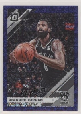 2019 Panini Donruss Optic Fast Break Purple Prizm 10/95 DeAndre Jordan #132 0cc4