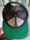 Stussy Hat Wool Blend Snap Back Varsity Cap Gray Black Embroidery One Size — photo 7